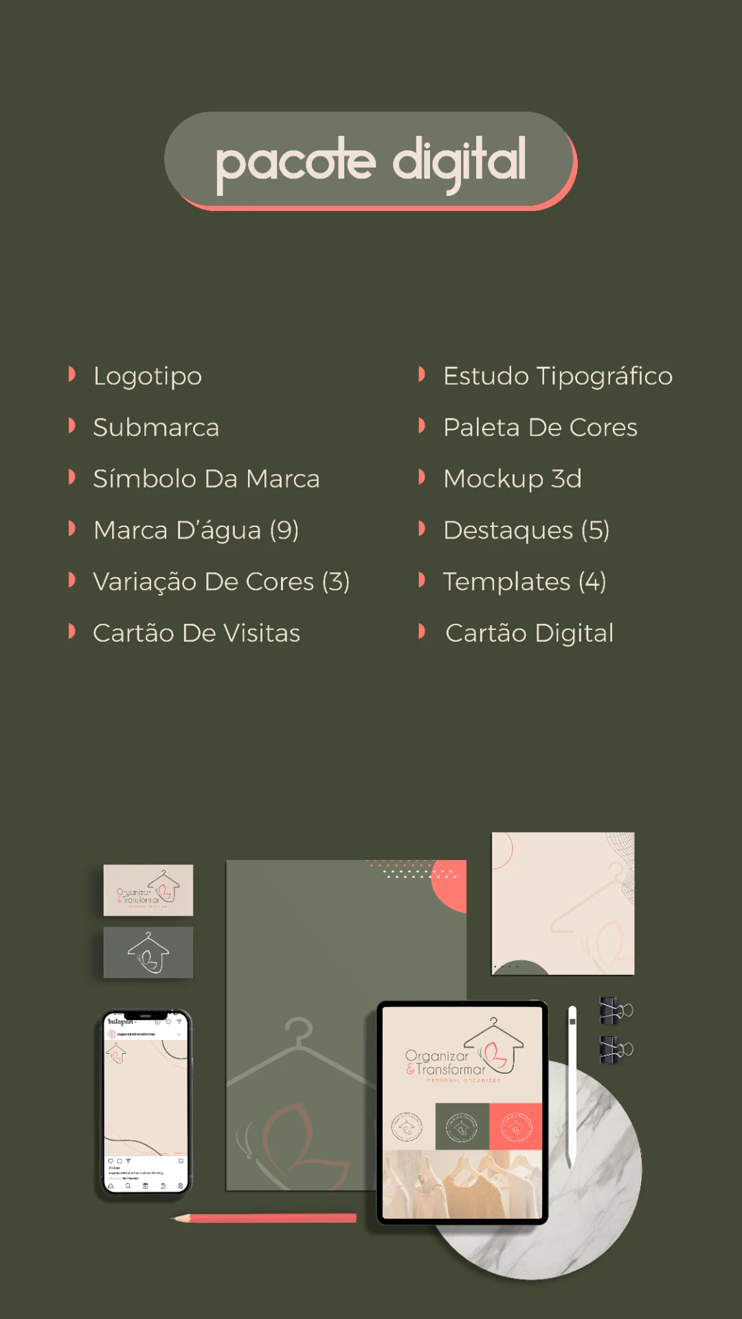 Arte do Pacote Digital da Croma com templates e aplicações para redes sociais
