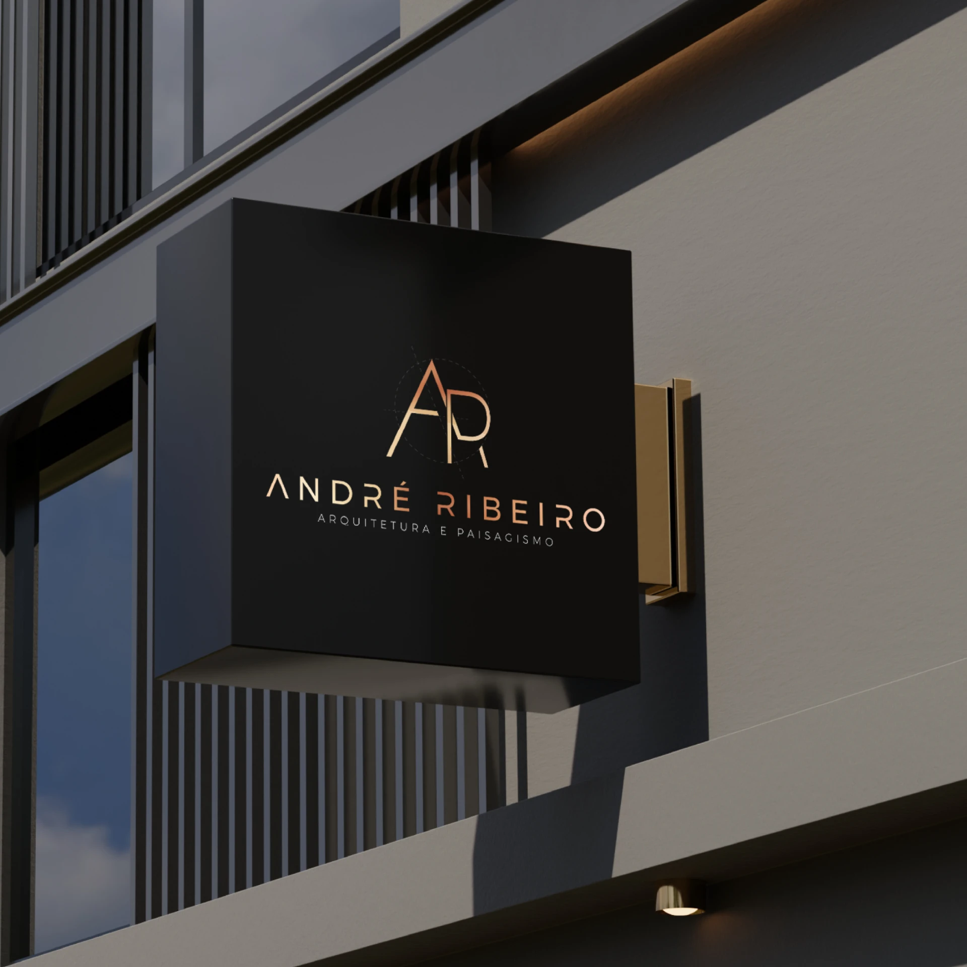 Projeto de identidade visual André Ribeiro