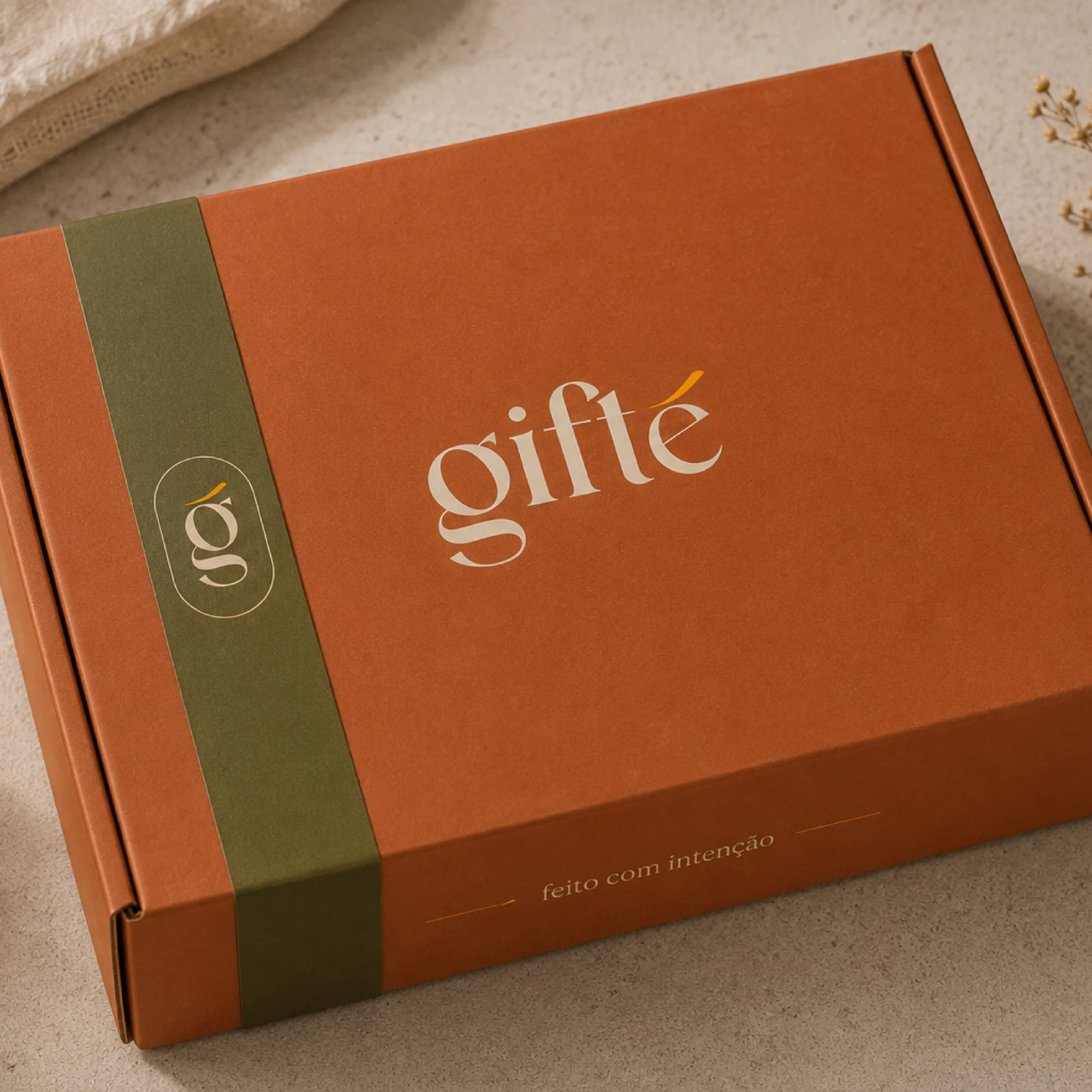 Projeto de identidade visual Gifté